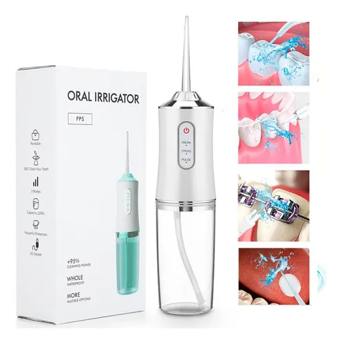 IRRIGADOR DENTAL + CEPILLO ULTRASÓNICO
