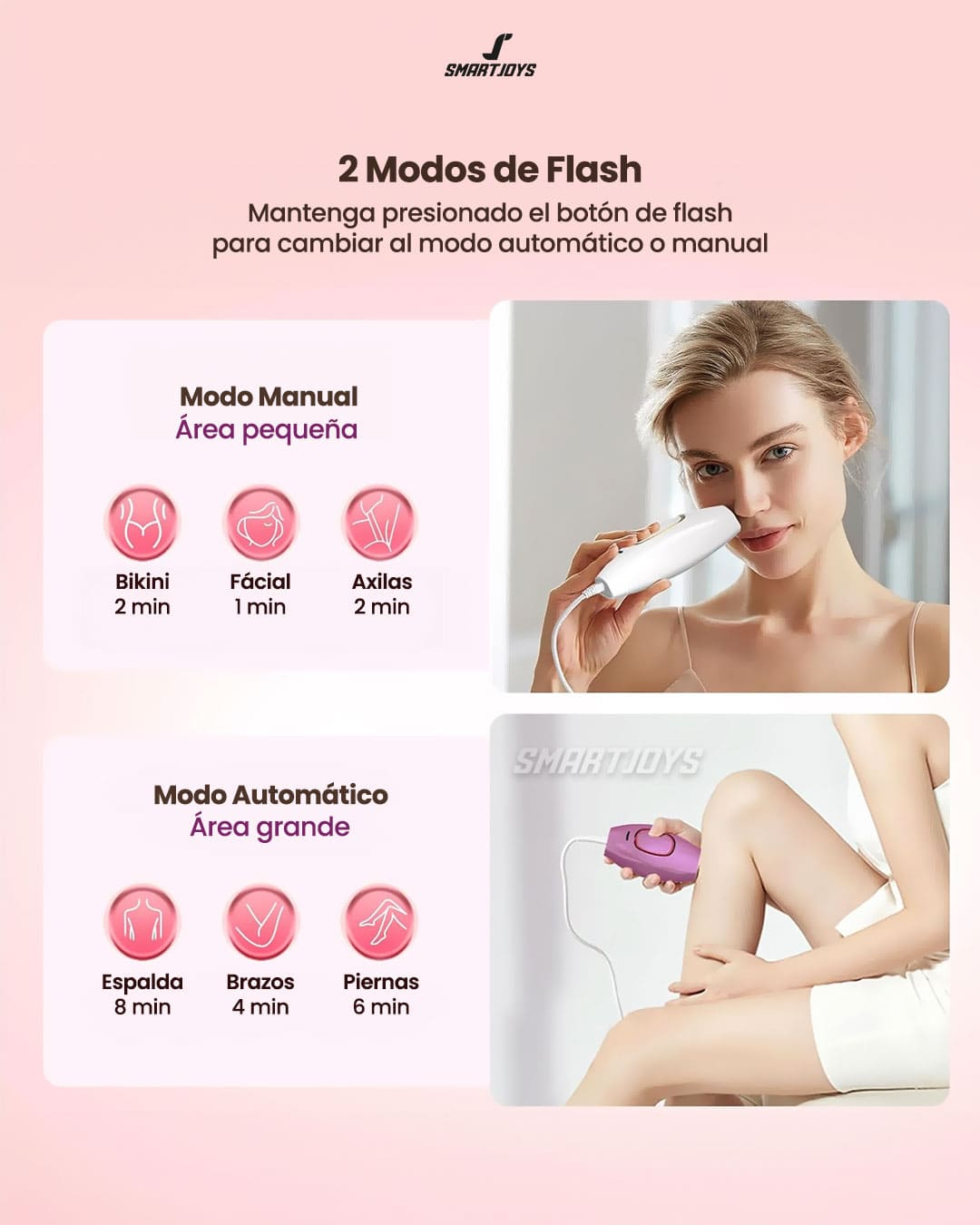 Depiladora IPL Laser