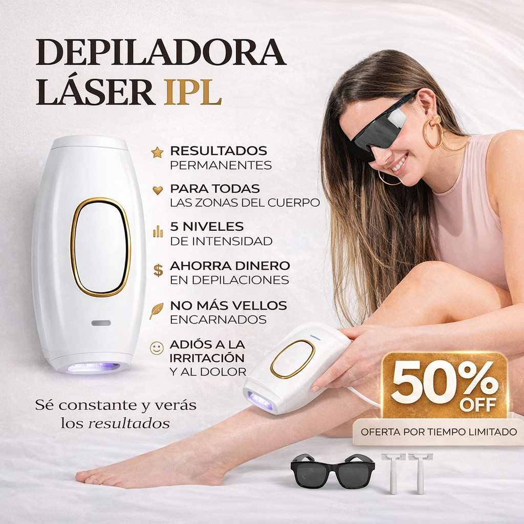 Depiladora IPL Laser