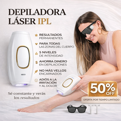 Depiladora IPL Laser